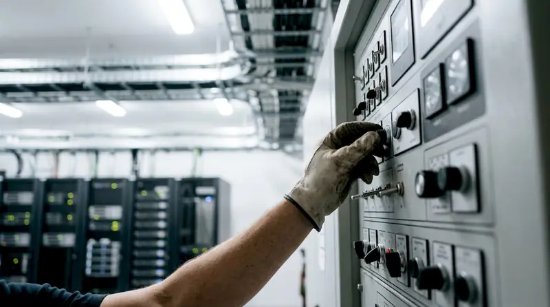 Hand adjusting fire suppression control panel