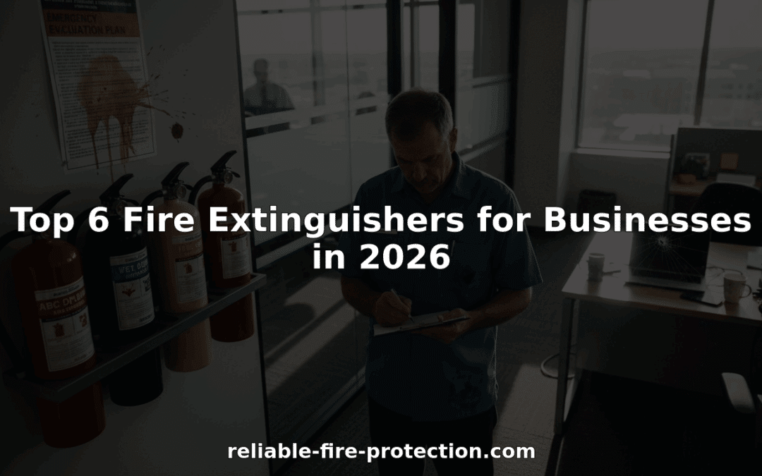 Top 6 Fire Extinguishers for Businesses in 2026