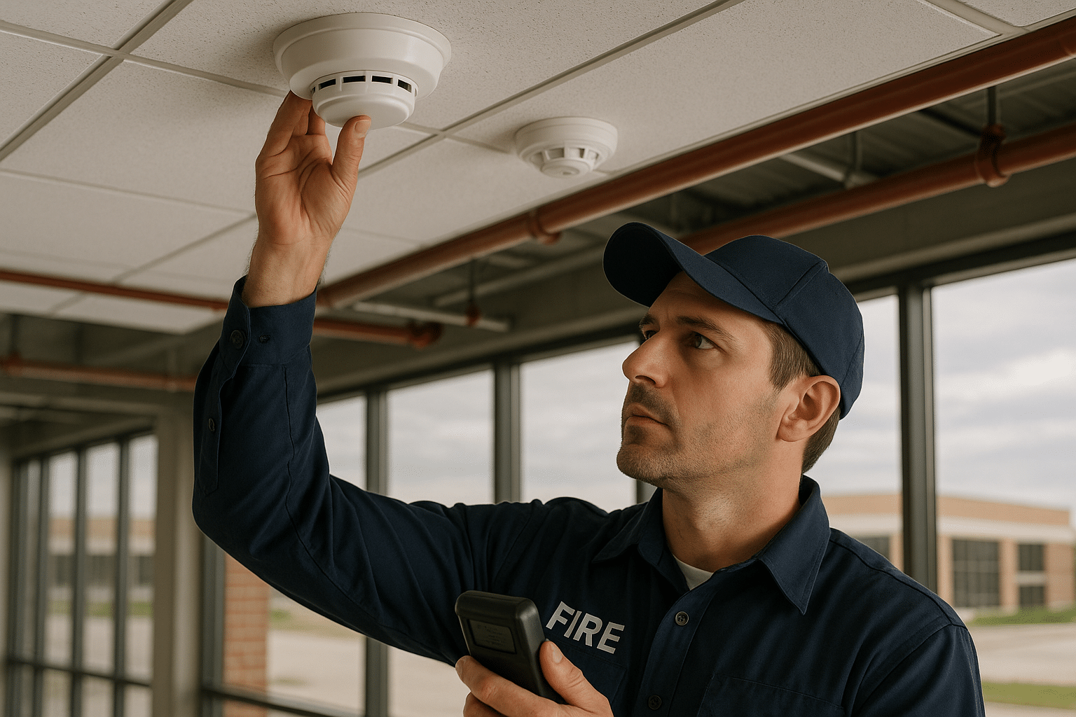 Smoke Detectors vs. Heat Detectors: Choosing the Right Fire Detection for Your Houston Building